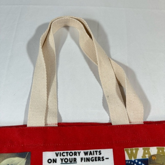 Vintage-Inspired Red Women of WWII Tote Bag - Picture 3 of 9